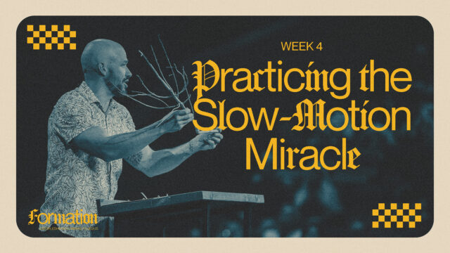 Practicing the Slow-Motion Miracle