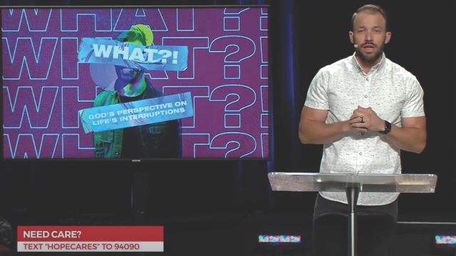 Week 2: Lessons for Life’s Interruptions