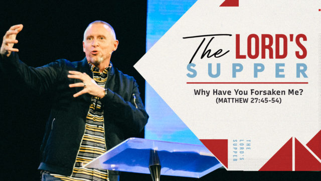 Why Have You Forsaken Me?