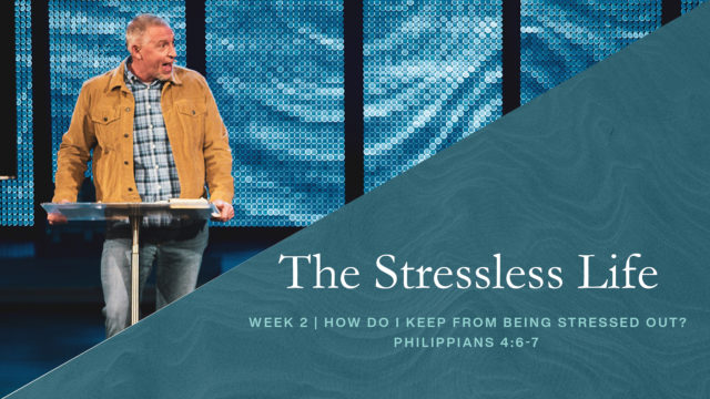 How Do I Keep from Being Stressed Out?